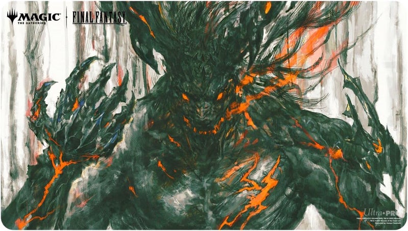 UltraPro - Final Fantasy x Universes Beyond Clive, First Shield of Rosaria/Summon Ifrit Double-Sided Playmat for Magic: The Gathering | Card Game Playmat, Final Fantasy Collectibles - Image 3